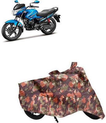 QualityBeast Two Wheeler Cover for Hero(Glamour i3s, Multicolor)
