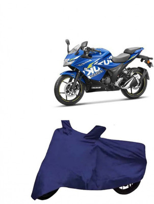 FRONCH Waterproof Two Wheeler Cover for Suzuki(Gixxer SF, Blue)