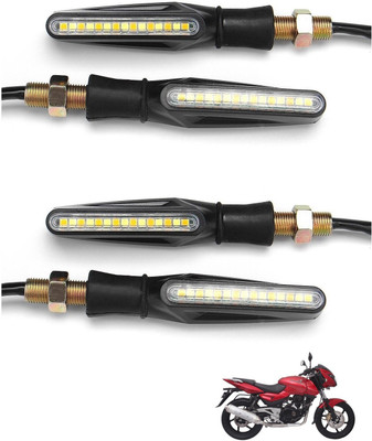 AuTO ADDiCT Front, Rear, Side LED Indicator Light for Bajaj Pulsar 150(Yellow)