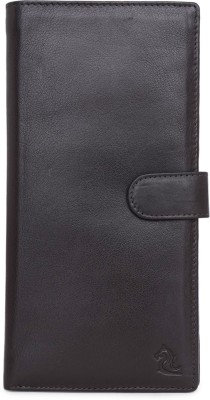KARA Men & Women Casual, Formal, Casual, Travel, Trendy Brown Genuine Leather Wallet(8 Card Slots)