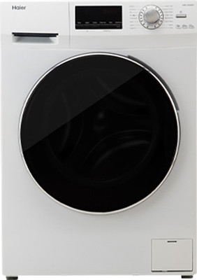 Haier 6 kg Fully Automatic Front Load with In-built Heater White  (HW60 10636WNZP)