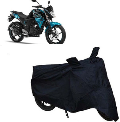 SMART Two Wheeler Cover for Yamaha(FZ-S, Black)