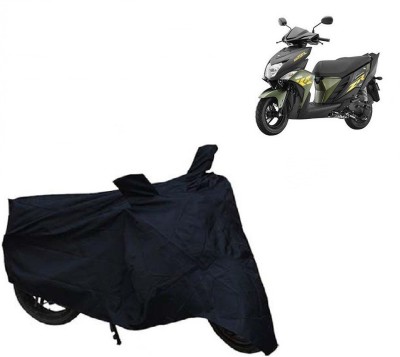 SMART Two Wheeler Cover for Yamaha(Ray Z, Black)