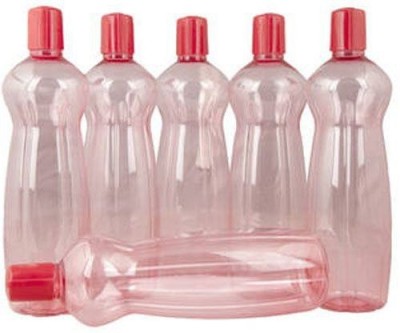 MILTON pacific 1000 ml Bottle(Pack of 6, Red, PET)