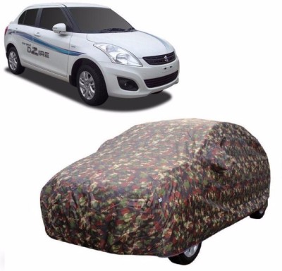 CoNNexXxionS Car Cover For Maruti Suzuki Swift Dzire (Without Mirror Pockets)(Multicolor, For 2005, 2006, 2007, 2008, 2009, 2010, 2011, 2012, 2013, 2014, 2015, 2016, 2017, NA Models)