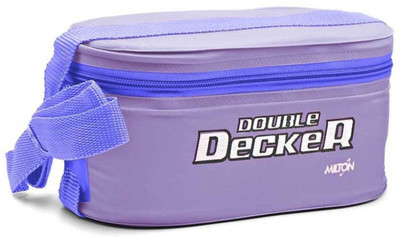 MILTON Double Decker Insulated 3 Containers Lunch Box(950 ml, Thermoware)