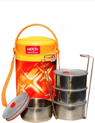 MILTON quality product4 4 Containers Lunch Box(800 ml, Thermoware)