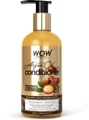 WOW SKIN SCIENCE Moroccan Argan Oil Conditioner - 300 mL(300 ml)