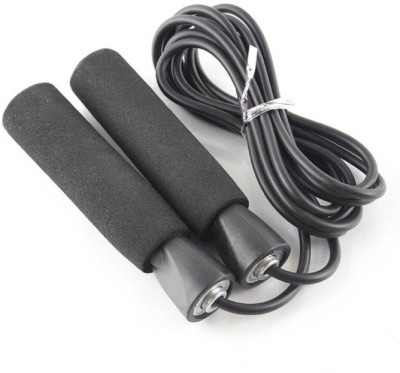 HOMMER Skipping Rope Freestyle Skipping Rope(Black, Length: 274 cm)