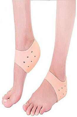 DAZIBAO Heel anti-Crack Safe Aedi Smooth Skin+ No Pain+Breathable Anti Crack Socks Heel Support(Pink)