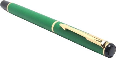 auteur 801 Youth Collection Green Colour Executive With Gold Plated Clip Roller Ball Pen(Black)
