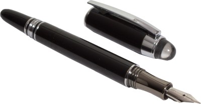 auteur Premium 79 Star Walker Black Color Stylish Fountain Ink Pen With Silver Trims Fountain Pen(Black)