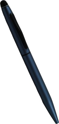 auteur Sleek Design Grey Color Capacitive Screen Stylus German Blue Ink Ball Pen Multi-function Pen(Blue)