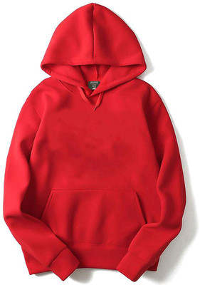 ADRO Full Sleeve Solid Men Sweatshirt
