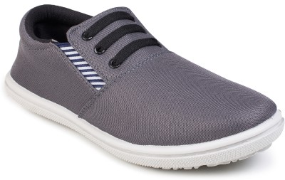 Kzaara Slip On Sneakers For Men(Grey , 10)