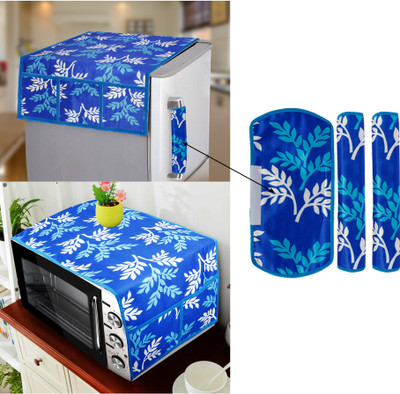 E-Retailer Refrigerator  Cover(Width: 99 cm, Blue)