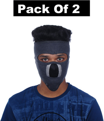 H International Blue Bike Face Mask for Men & Women(Size: Free,  Balaclava)