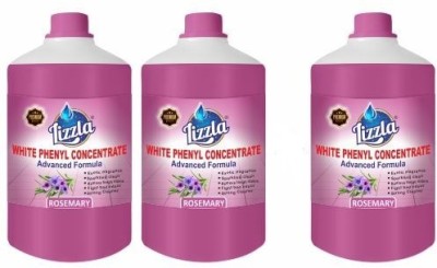 Lizzla Rosemary White Phenyl Concentrates 3 ltr Rosemary(3 x 1 L)