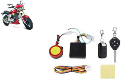 ISHLA Two-way Bike Alarm Kit(Siren, Flashing Light 120 dB)