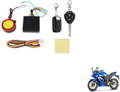 ISHLA Two-way Bike Alarm Kit(Siren, Flashing Light 120 dB)