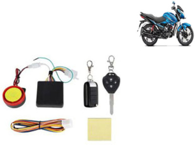 ISHLA Two-way Bike Alarm Kit(Siren, Flashing Light 120 dB)