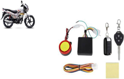 ISHLA Two-way Bike Alarm Kit(Siren, Flashing Light 120 dB)