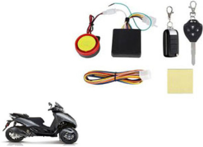 ISHLA Two-way Bike Alarm Kit(Siren, Flashing Light 120 dB)
