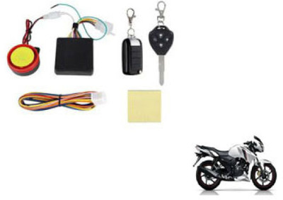 ISHLA Two-way Bike Alarm Kit(Siren, Flashing Light 120 dB)