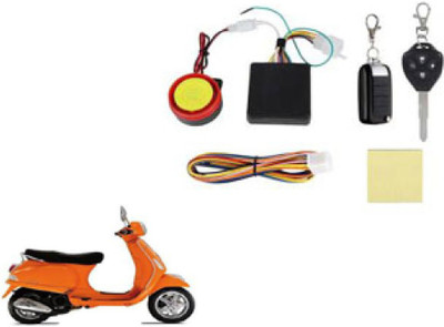 ISHLA Two-way Bike Alarm Kit(Siren, Flashing Light 120 dB)