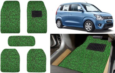 Auto Kite Plastic, PVC, Vinyl Standard Mat For  Maruti Suzuki WagonR(Green, Black)