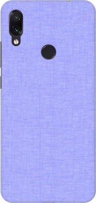 COBIERTAS Back Cover for Mi Redmi Note 7(Purple, Pack of: 1)