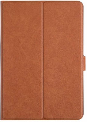 realtech Flip Cover for Lenovo Tab 4 10.1 inch(Brown, Rugged Armor, Pack of: 1)