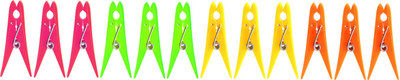 SBTs Plastic Cloth Clips(Multicolor Pack of 60)
