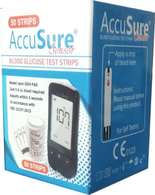 AccuSure AP - 10 50 Glucometer Strips