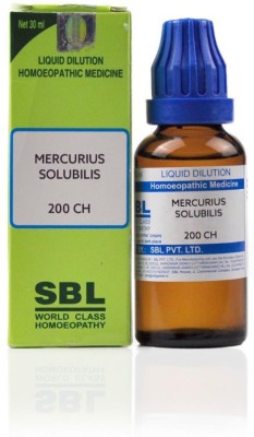 SBL Mercurius Solubilis 200CH Liquid(5 x 30 ml)