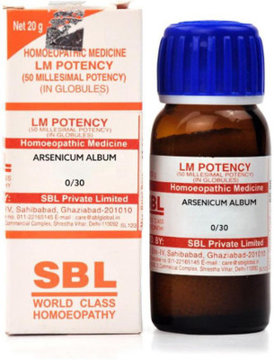 SBL Arsenicum Album 0/30 Tablets(20 g)