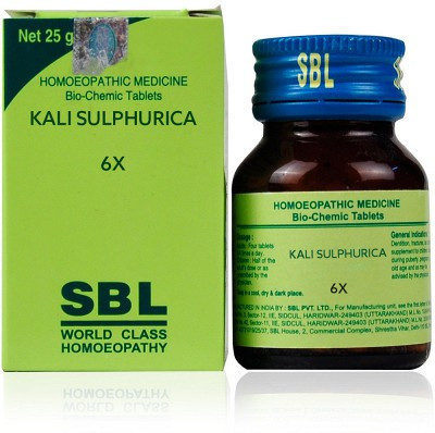 SBL Kali Sulphuricum 6X Tablets(25 g)