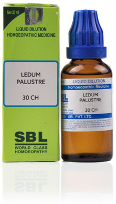 SBL Ledum Palustre 30CH Liquid(3 x 30 ml)