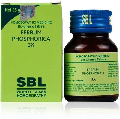 SBL Ferrum Phosphorica 3X Tablets(25 g)