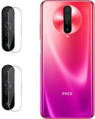 DAFFIN Back Camera Lens Glass Protector for Poco X2(Pack of: 2)