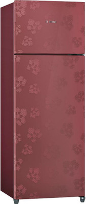Bosch 288 L Frost Free Double Door 3 Star (2020) Refrigerator(Wine Red, KDN30UV30I)