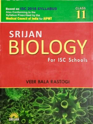 Srijan Isc Biology Class 11 (2018 Syllabus)(Paperback, VEER BALA RASTOGI)