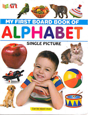 My First Board Book Of Alphabet Single Picture|Smart Books For Smart Kids|My Jumbo Board Books-ALPHABET | ABCD For Nursery And Preschool Children | Wipe-Clean Children's Friendly General Knowledge Board Book With Attractive Pictures Capturing Imaginations Of Children(Hardcover, Kritika Art) My First Board Book Of Alphabet Single Picture|Smart Books For Smart Kids|My Jumbo Board Books-ALPHABET | ABCD For Nursery And Preschool Children | Wipe-Clean Children's Friendly General Knowledge Board Book With Attractive Pictures Capturing Imaginations Of Children(Hardcover, Kritika Art)