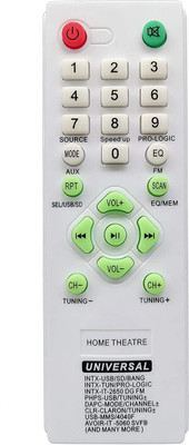 LipiWorld IT-2650 Digi Home Theater System Compatible for  Intex Remote Controller(White)