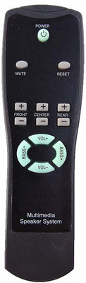 BhalTech PH-3321 Multimidea Speaker System Compatible for  Philips Remote Controller(Black)