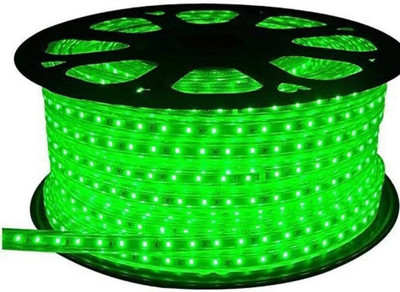 JACKAL 600 LEDs 5 m Green Steady Strip Rice Lights(Pack of 1)