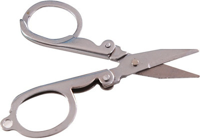 shri kanth art Moustache Trimming & Beard Trimming Men & Women Small Scissor (Pack of 1) Scissors(Set of 1, Silver)
