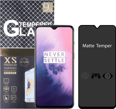 ambera Edge To Edge Tempered Glass for OnePlus 6T, OnePlus 7(Pack of 1)
