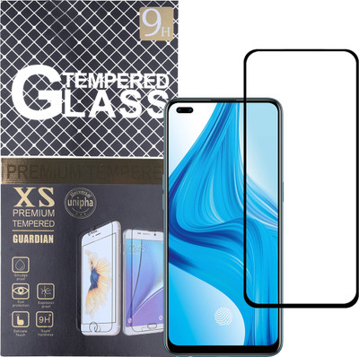 ambera Edge To Edge Tempered Glass for Oppo F17 Pro(Pack of 1)