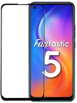 ECMERED Edge To Edge Tempered Glass for TECNO SPARK 5/5 PRO(Pack of 1)